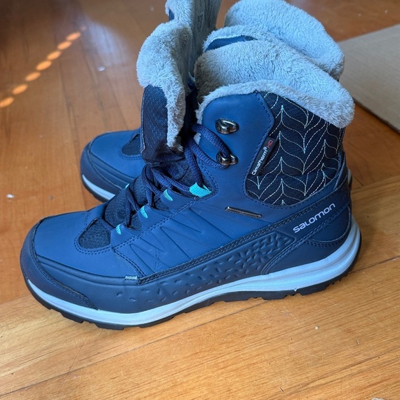 Salomon Kaina Mid CS WP 2 Women's Boots Size 8.5 - Picture 2 of 8